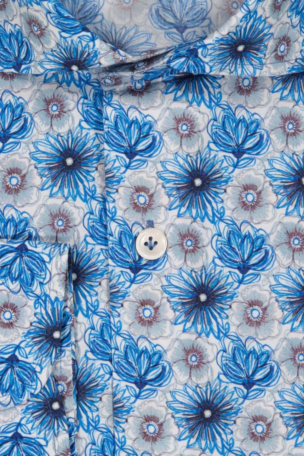 Skjortor>TRESANTI Abel | Shirt With Drawn Flowers