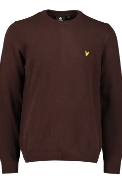 Stickat>Lyle & Scott Crew Neck Lambswool Blend Jumper.