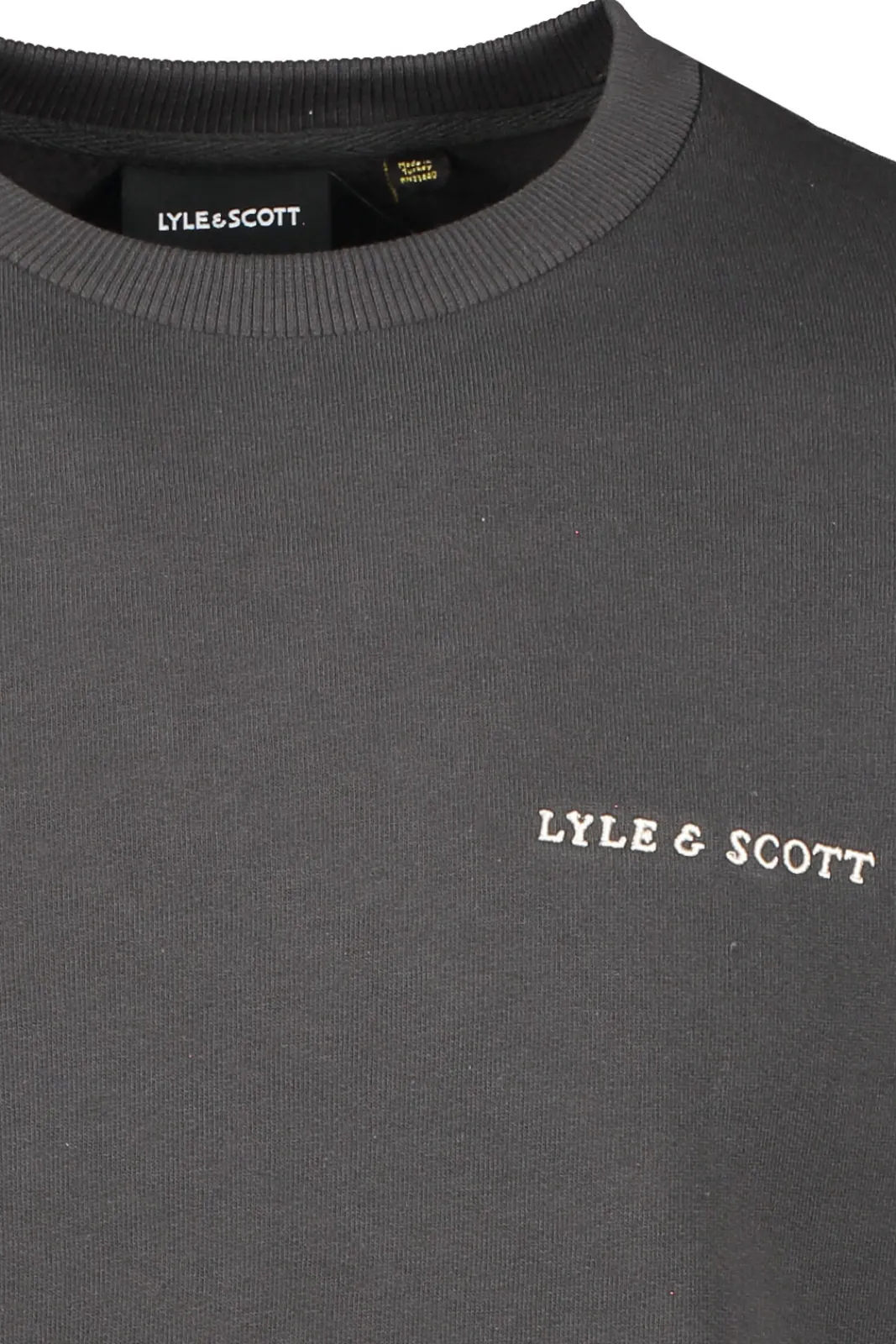 Store Lyle & Scott Embroidered Crew Neck Sweatshirt