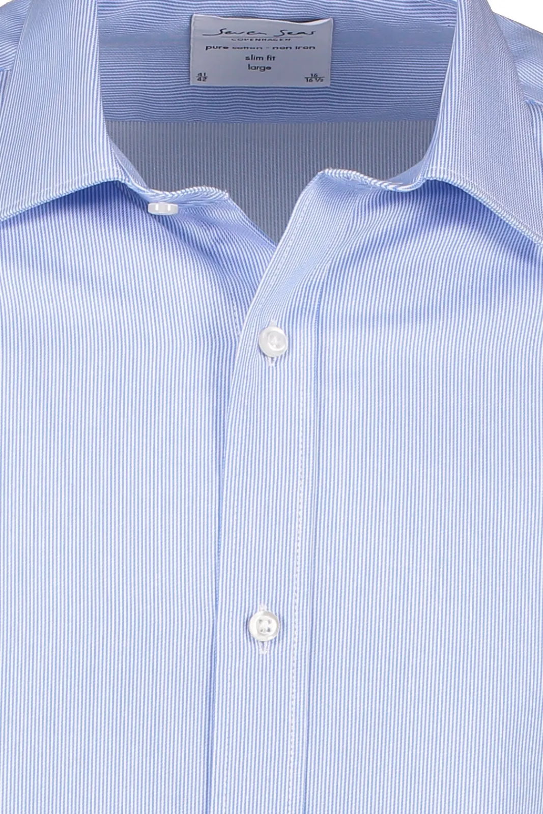 Best SEVEN SEAS Fine Twill Ls Slim Fit
