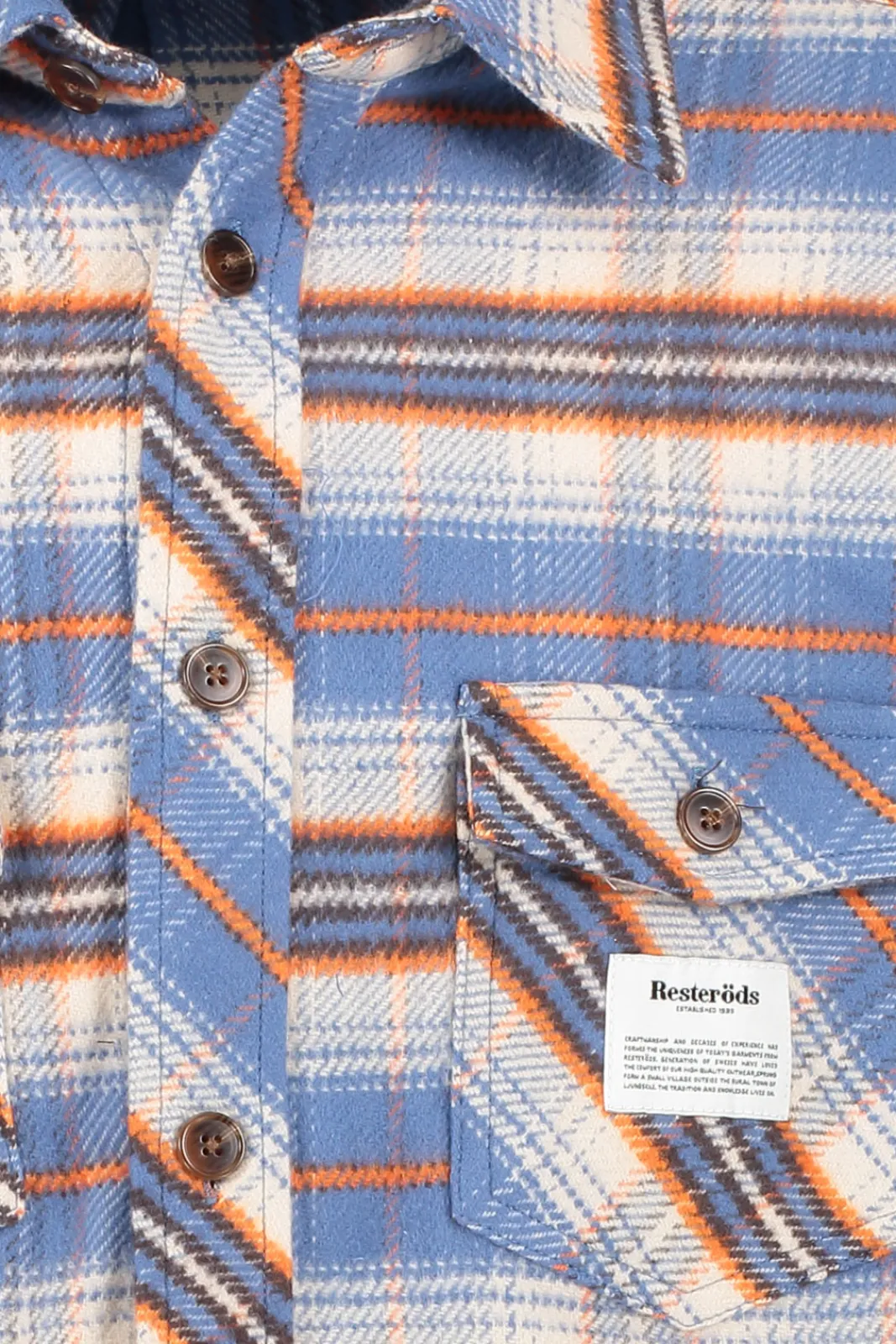 Skjortor>RESTERÖDS Flannel Shirt
