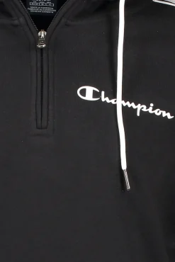 Outlet Champion Hooded Half Zip Sweatshirt