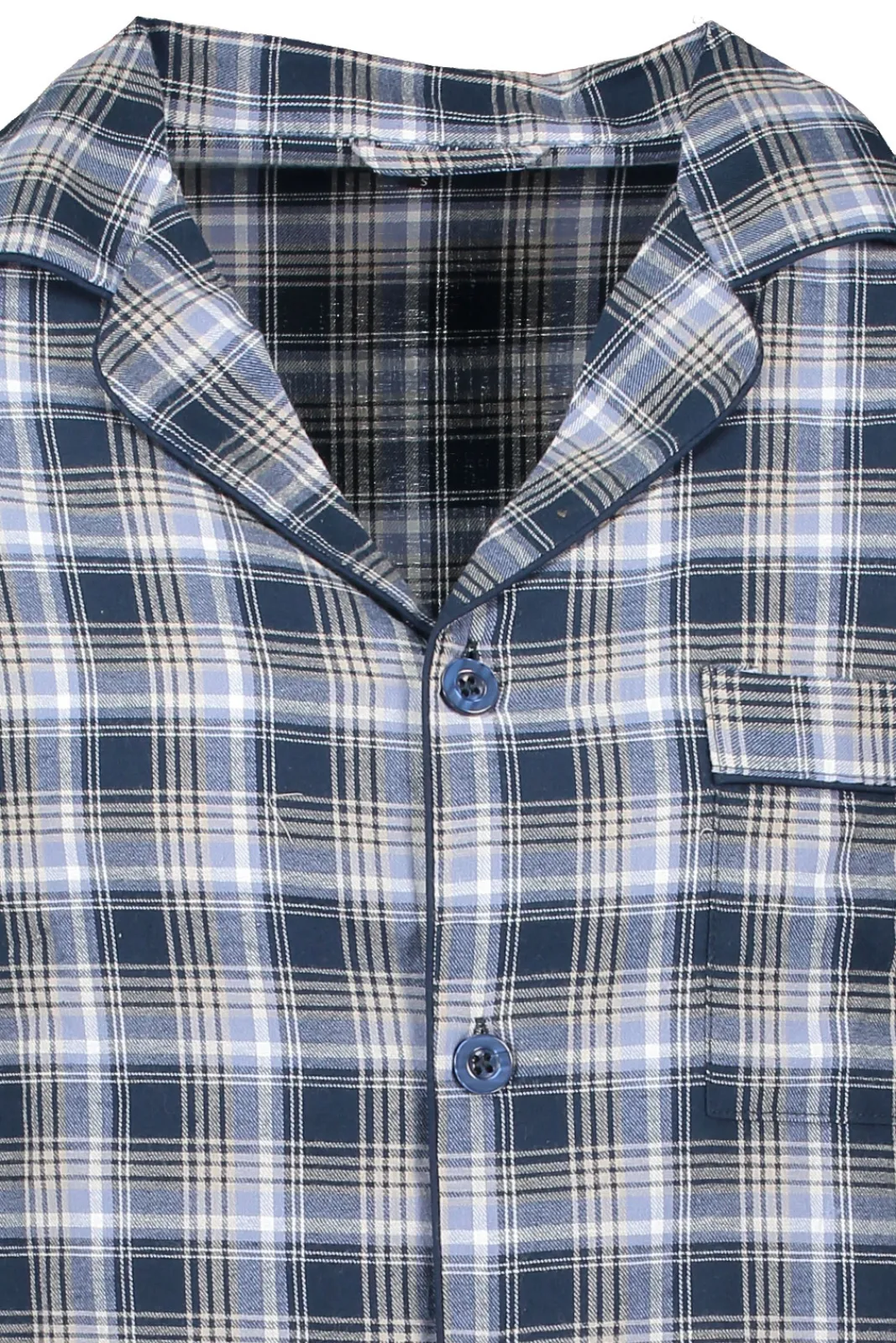 NattKläder>TOPECO Mens Flanell Pyjamas