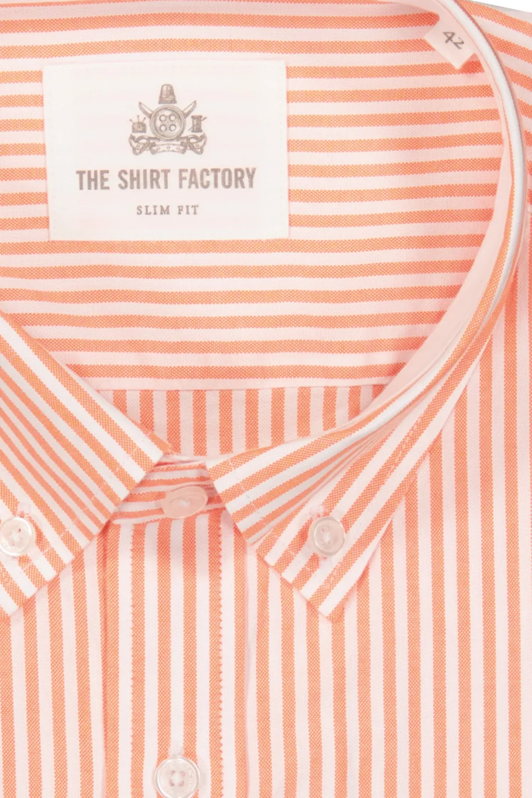 Skjortor>The Shirt Factory Oxford Stripe