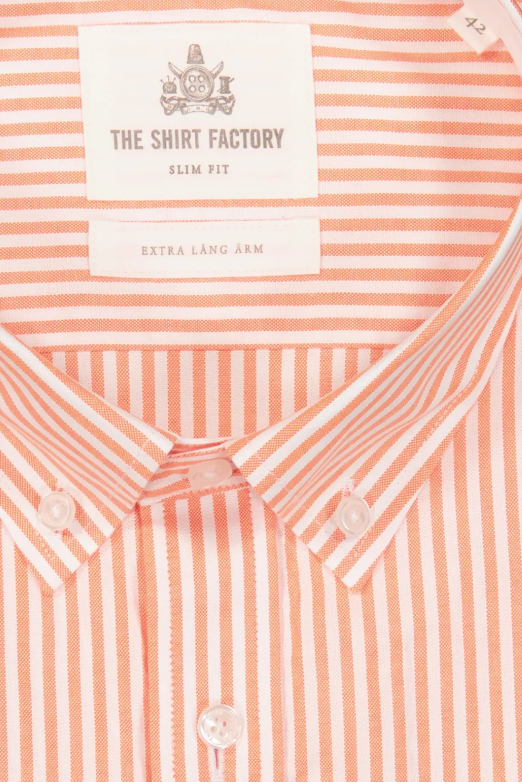 Skjortor>The Shirt Factory Oxford Stripe