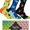 Strumpor>HAPPY SOCKS 3-Pack Animal Socks Gift Set