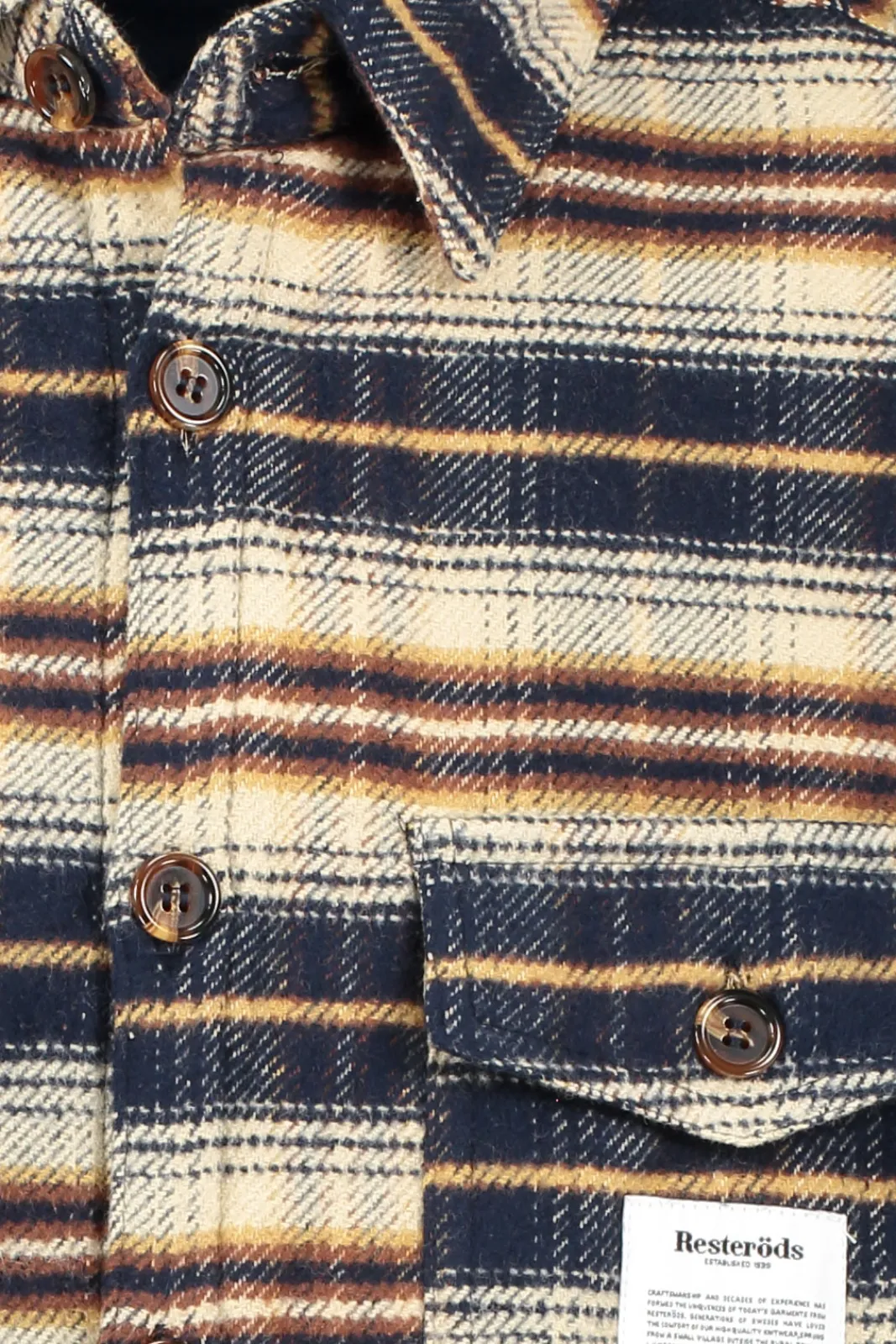 Discount RESTER脰DS Padded Flannel Shirt