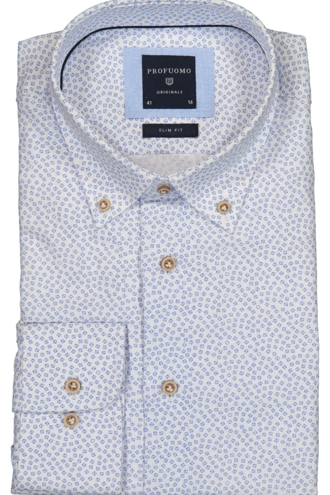 Skjortor>PROFUOMO Shirt Button Down Sc Sf