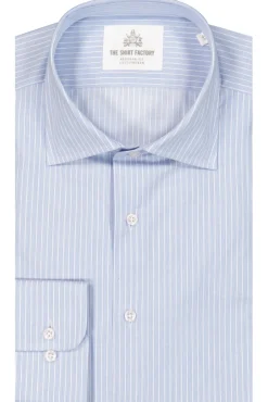 Skjortor>The Shirt Factory Randig Twillskjorta Seattle Regular Fit