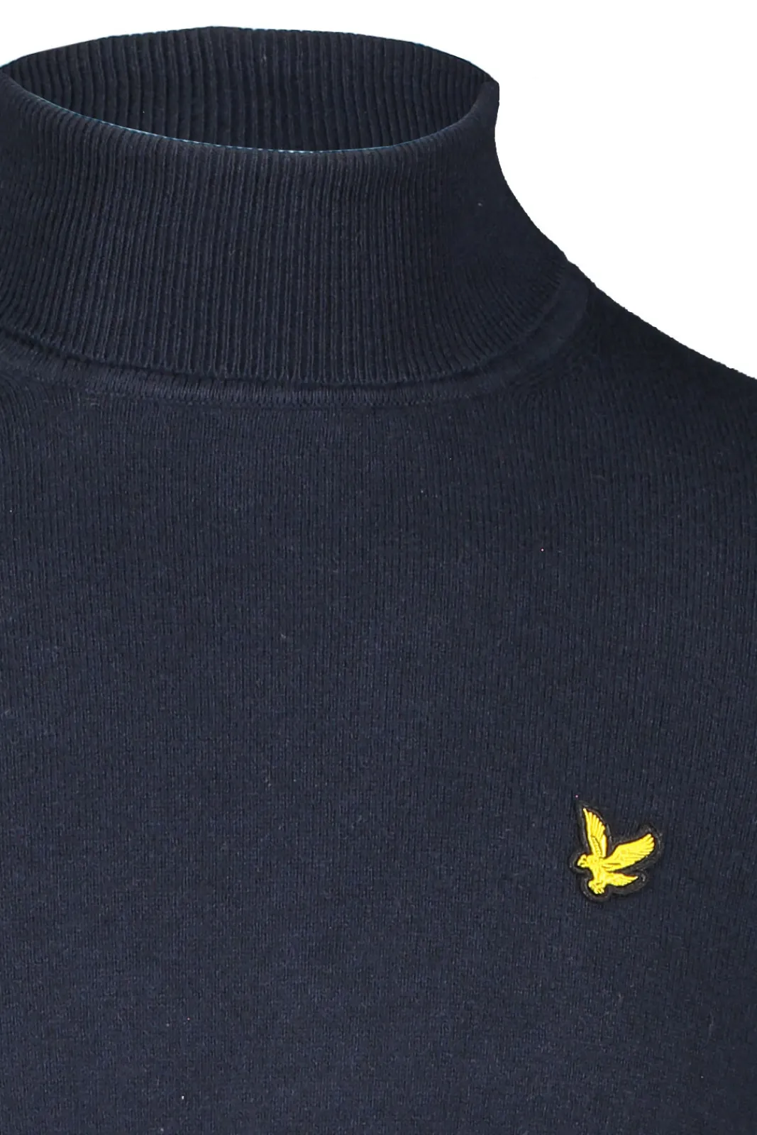 Stickat>Lyle & Scott Roll Neck Jumper