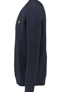 Stickat>Lyle & Scott Shaker Stitch Mock Neck