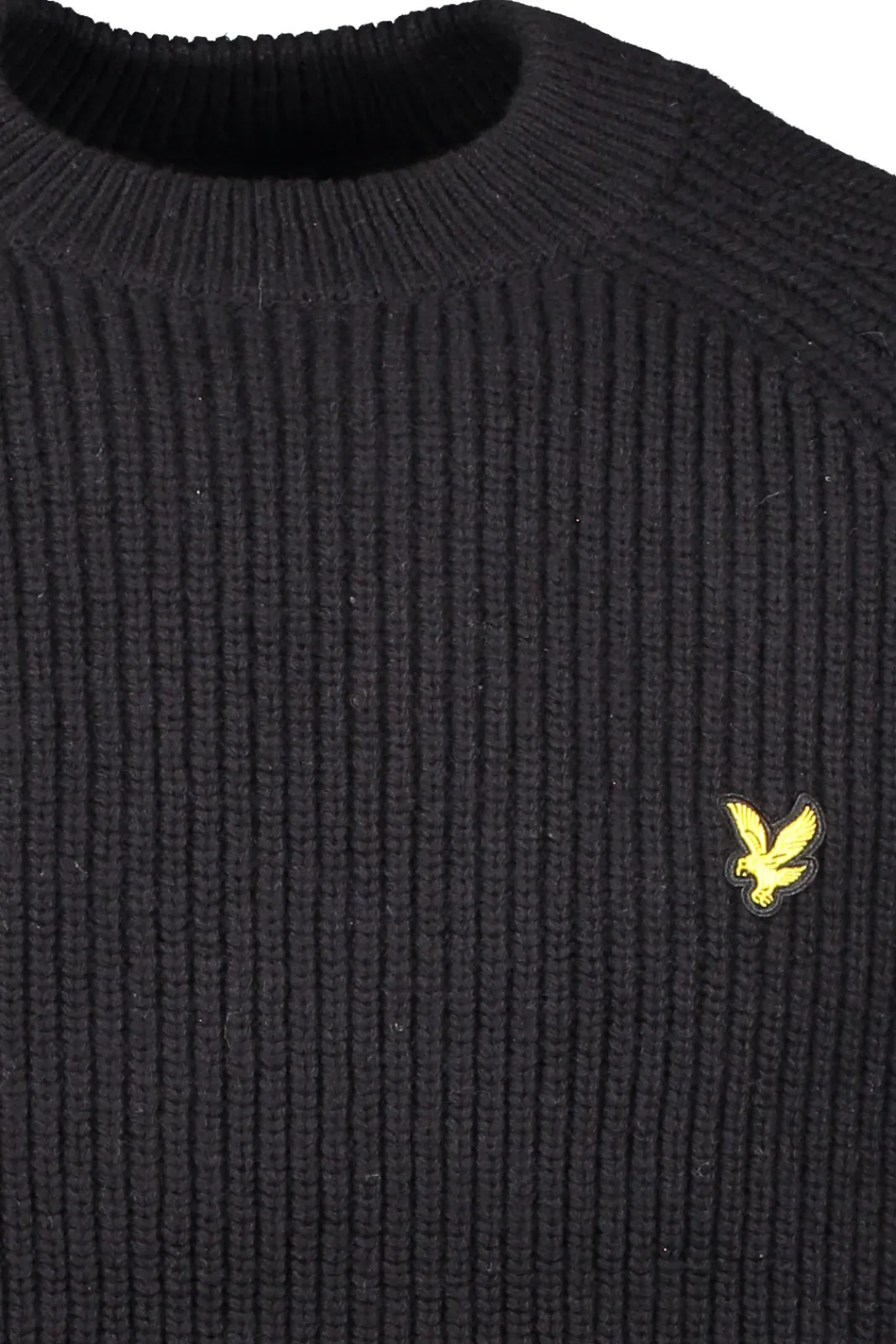 Stickat>Lyle & Scott Shaker Stitch Mock Neck
