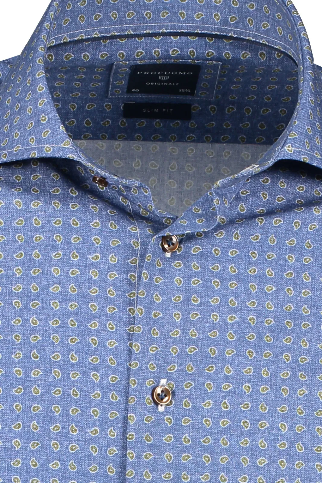 Best Sale PROFUOMO Shirt Cutaway