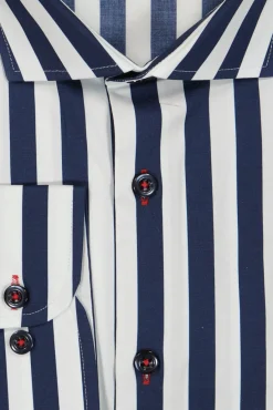 New Mortimer&Armstrong Shirt With Stripes Modern Fit