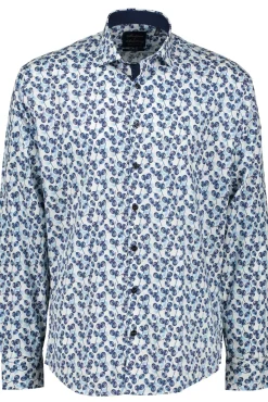 Hot Mortimer&Armstrong Shirt With Watercolor Leaves Modern Fit