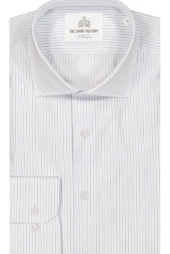 Skjortor>The Shirt Factory Skjort Classic Stripe Slim Fit