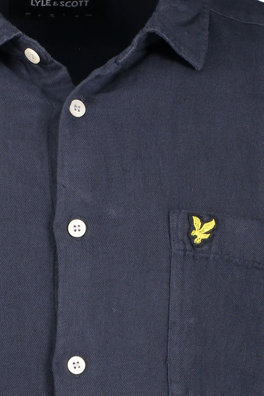 Flash Sale Lyle & Scott Ss Washed Oxford Linen Shirt