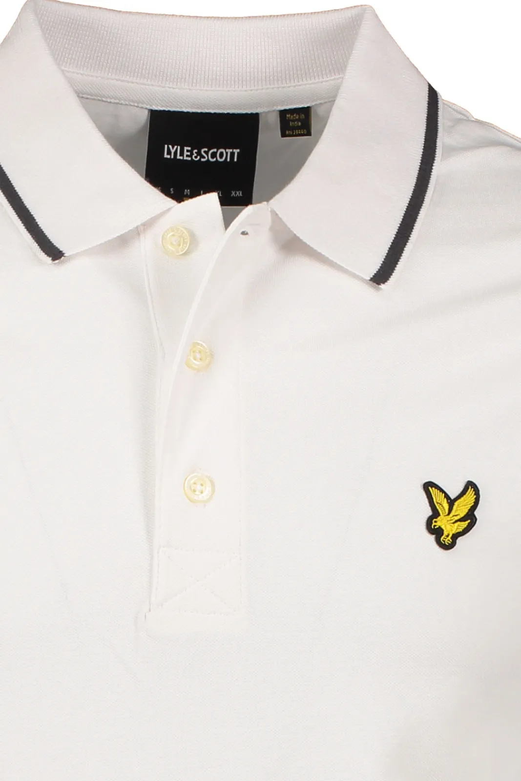Pike>Lyle & Scott Tipped Polo Shirt.