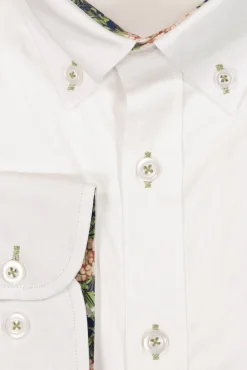 Discount Mortimer&Armstrong Uni Shirt With Flower Dessin Slim Fit