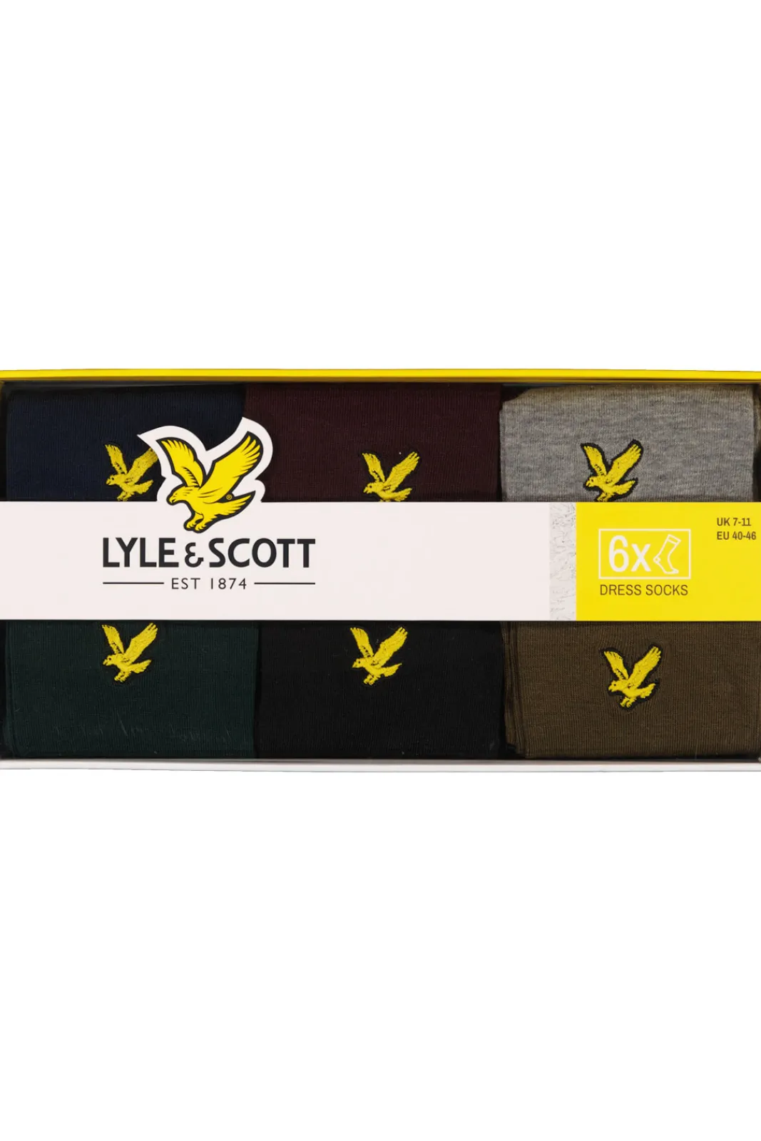 Strumpor>Lyle & Scott Victor 6-Pack